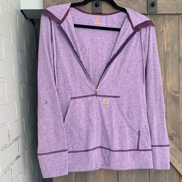 Carhartt Tops - Purple Carhartt sweatshirt